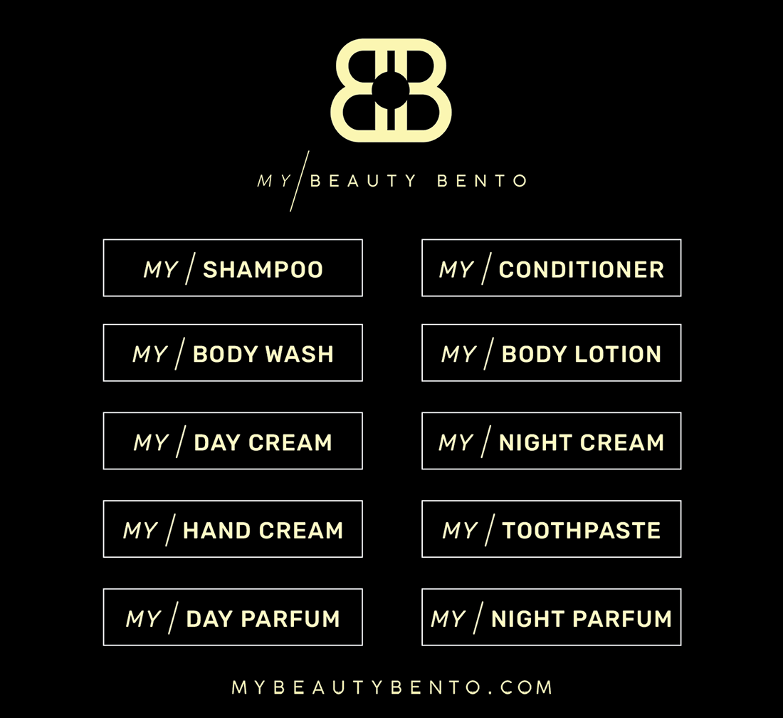BENTO-1 + Black &amp; Gold Labels