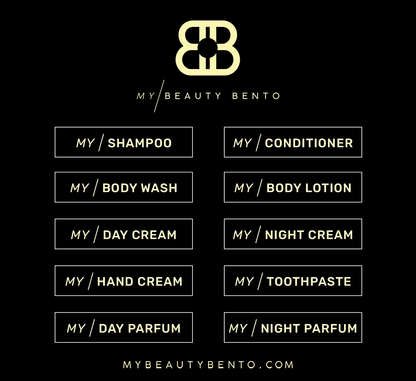 BENTO-1 + Black &amp; Gold Labels