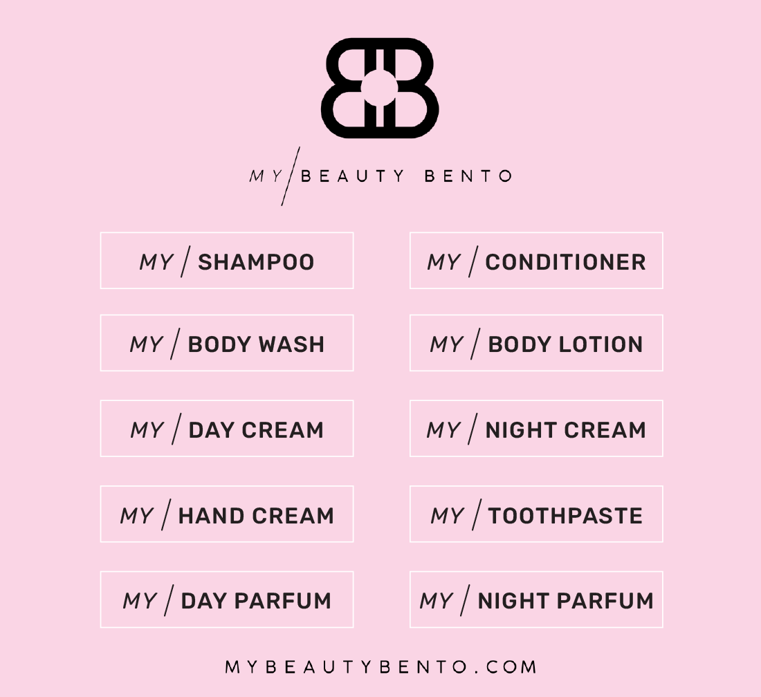 BENTO-1 + Pink &amp; Black Labels